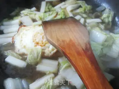 Make ♪ Fried eggs, sauerkraut ♪ step 9