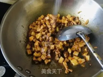Make The chicken cleaver step 4