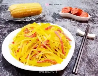 Make Potato silk with pepperoni step 11