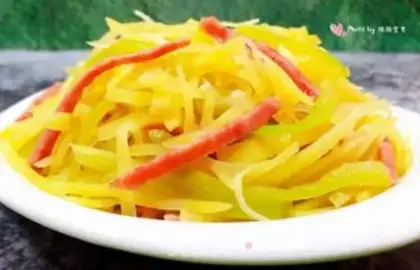 Make Potato silk with pepperoni step 12
