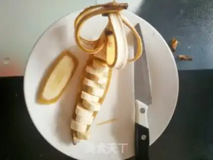 Make Banana boat step 7