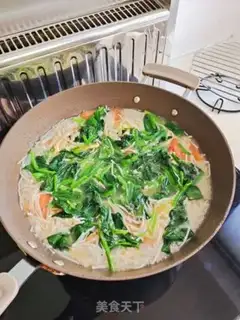 Make Spinach soup step 4