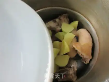 Make Potato chicken soup step 2