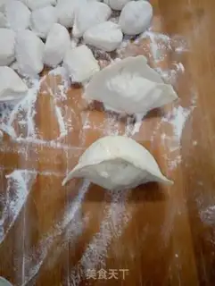 Make Egg tofu dumplings step 11