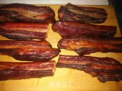 Make Homemade Sichuan bacon step 10
