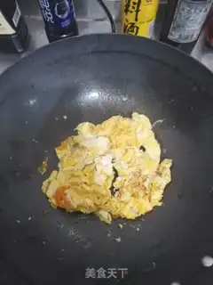 Make Onion onion egg fried wood step 2