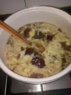 Make Cinnamon-red dates, sweet soup step 4