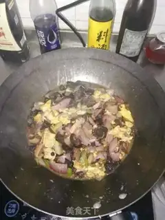 Make Onion onion egg fried wood step 6