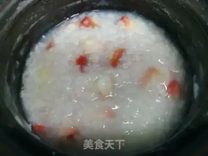 Make Strawberry congee step 7