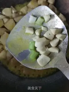 Make Scrambled chicken step 5