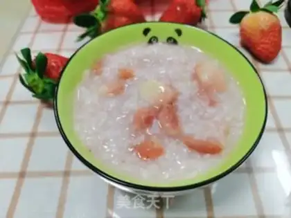 Make Strawberry congee step 9