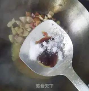 Make Scrambled chicken step 7