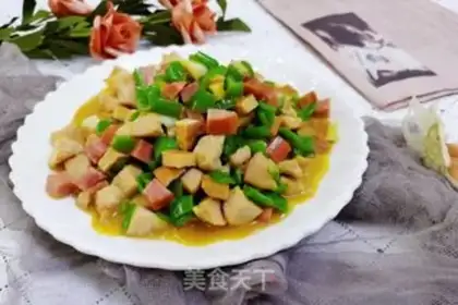 Make Scrambled chicken step 10