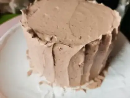 Make Pixie cream cake step 4
