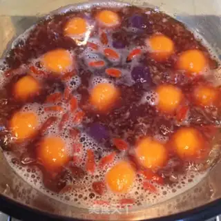 Make Red sugar makes double soup step 3