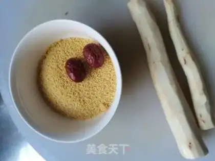 Make The rice congee of Weishan step 0