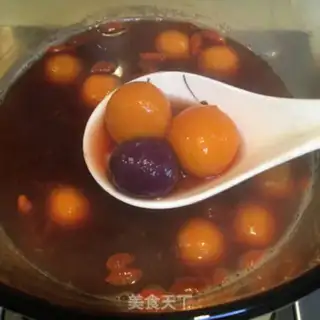 Make Red sugar makes double soup step 4