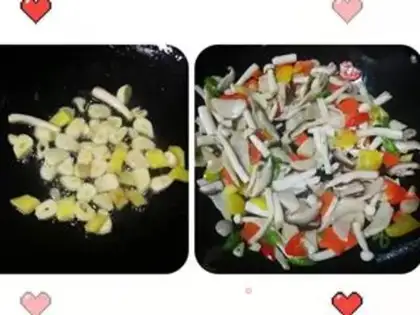 Make Fried mushrooms step 2