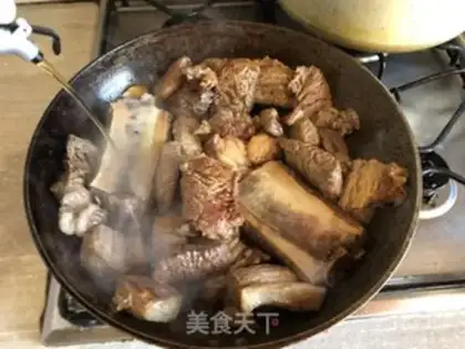 Make High-pressure cooker beef step 2