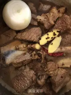 Make High-pressure cooker beef step 4