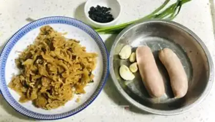 Make Sausage fried step 0