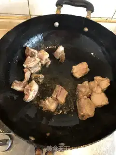 Make Twin bean-burned ribs step 2