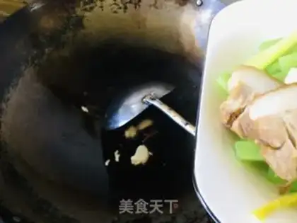 Make Celery fried tofu step 2