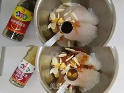 Make Burn the salmon step 1