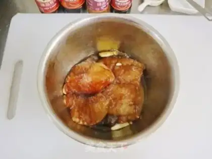Make Burn the salmon step 3