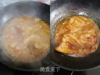 Make Burn the salmon step 6