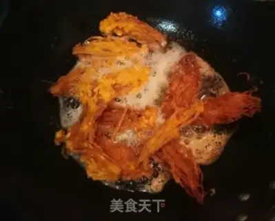 Make Flaming golden mushrooms step 13