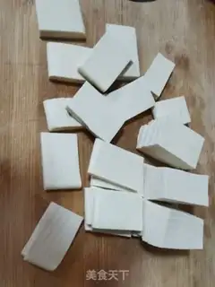 Make Soy sauce tofu step 1