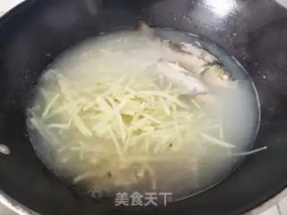 Make The radish gravy soup step 6