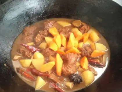 Make Beef roasted potatoes step 11