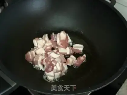 Make Five bouquets of potatoes step 1