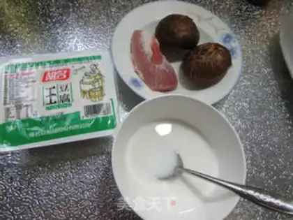 Make Frozen mushroom tofu step 0