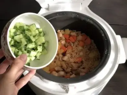 Make Five bouquets of potatoes step 10