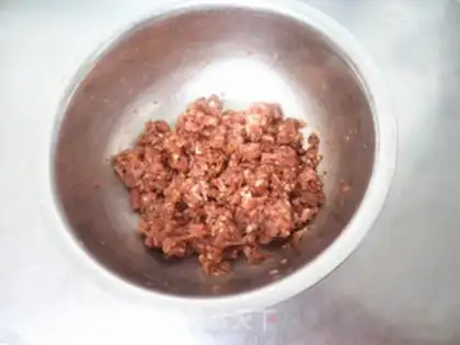 Make Pumpkin carrot pork dumplings step 2