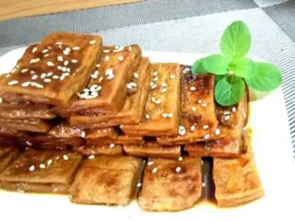 Make Soy sauce tofu step 13