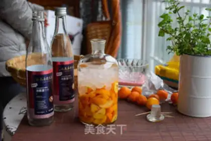 Make Orange wine step 6