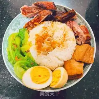Make Duck rice step 6