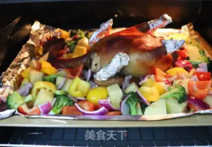 Make A home-based roast chicken step 12