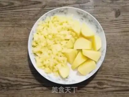 Make Potato cream chicken step 4