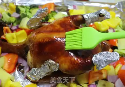 Make A home-based roast chicken step 13
