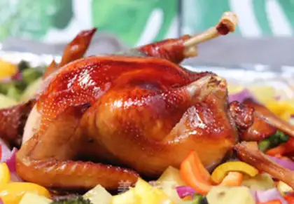 Make A home-based roast chicken step 14