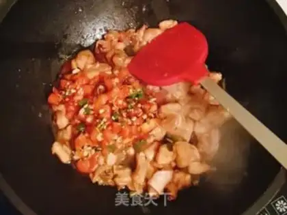 Make Potato cream chicken step 7