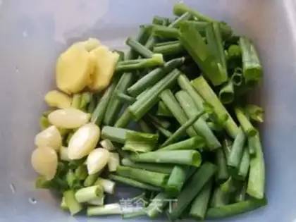 Make Duck blood tofu step 4
