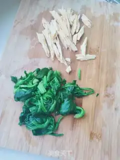 Make Scrambled spinach step 4