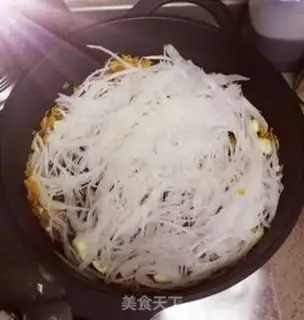 Make Shrimp radish step 1