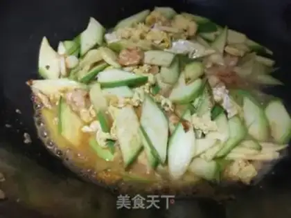 Make Shrimp fried eggs step 9